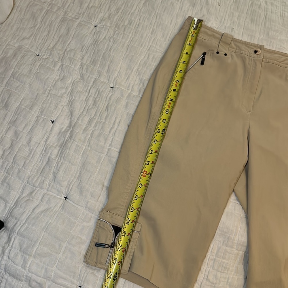 Jamie Sadock Beige Capris Size 8 - Picture 11 of 11
